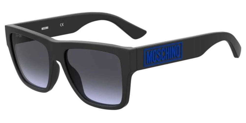 Occhiali da Sole Moschino con la scritta sull'asta
