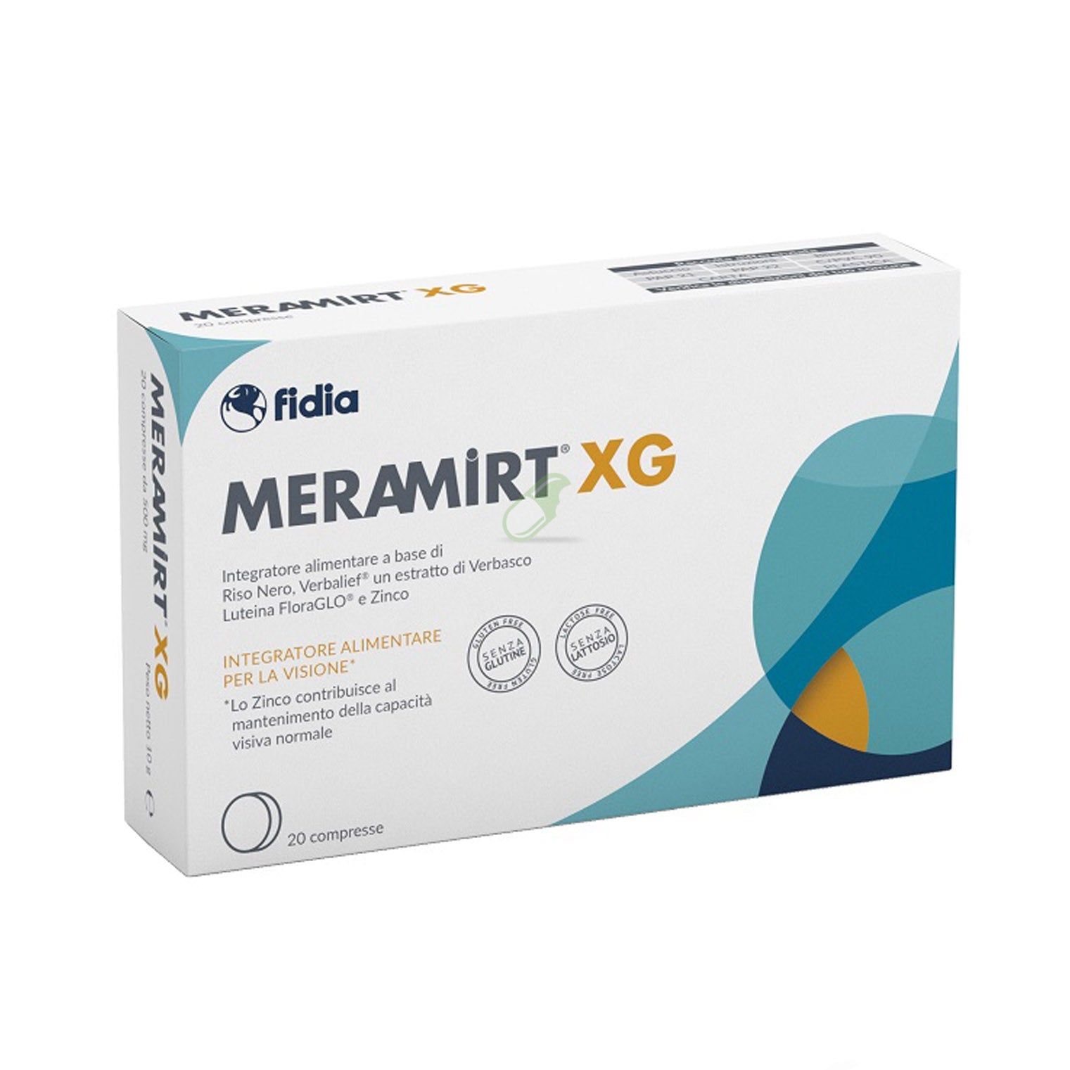MERAMIRT XG 20 COMPRESSE