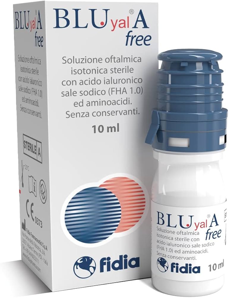 Bluyal A Free Soluzione Oftalmica Lubrificante 10 ml
