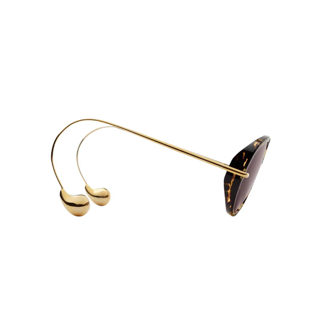 Bottega Veneta BV1273S, occhiali aviator riciclati, occhiali da sole sostenibili, occhiali Bottega Veneta uomo donna, acetato rinnovabile, aste a goccia

