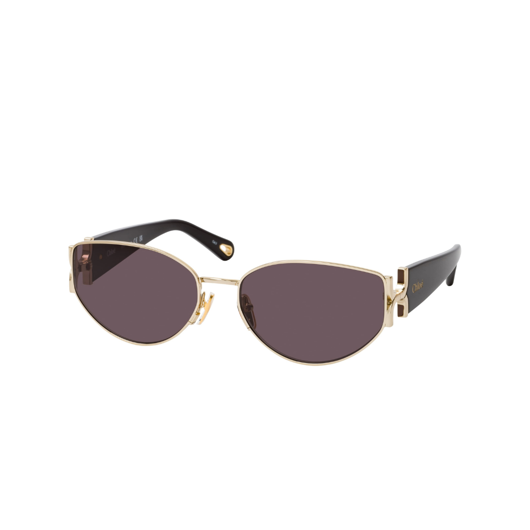 chloé ch0260s
occhiali cat-eye oro nero
occhiali da sole donna eleganti
occhiali lenti scure UV400
occhiali estate 2025
sunglasses gold metal frame black temples